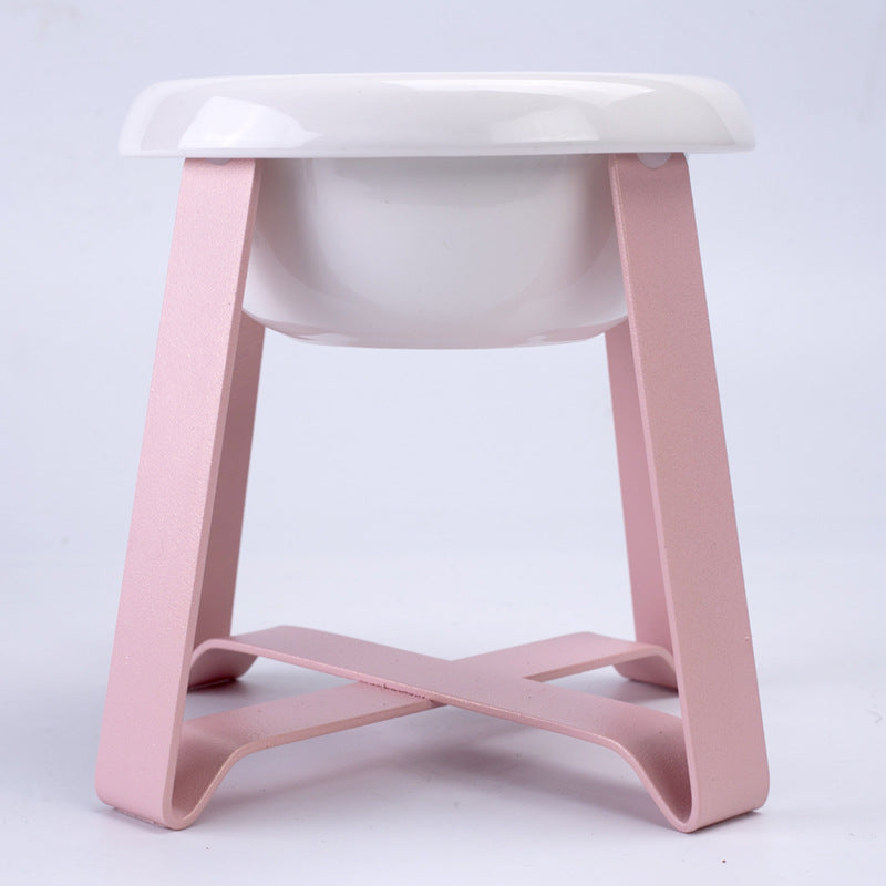 2-in-1 Elevated Cat Food & Water Bowl Set